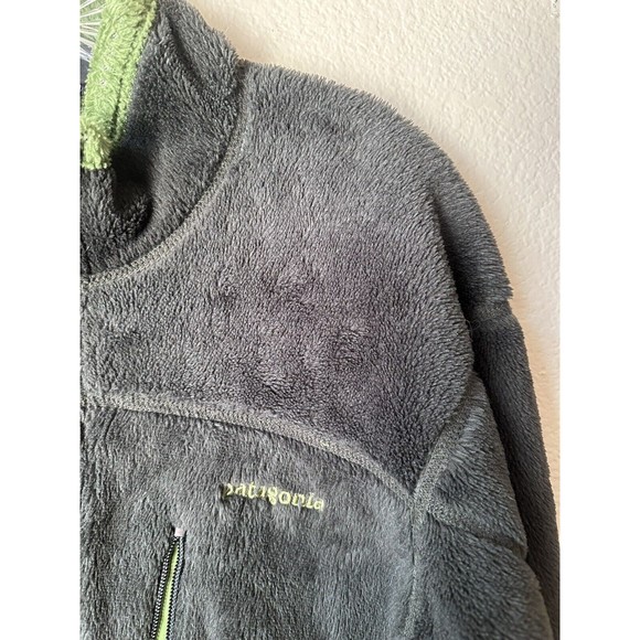 Vintage Patagonia Regulator R4 Deep Pile Fleece Green Men’s Size Large Lined - Picture 4 of 7